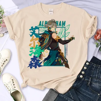 Genshin Dopad tričko dámské značkové trička harajuku dívka 2000s oblečení Obrázek