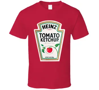 Heinz Rajčatový Kečup Halloween Kostým Tričko Obrázek