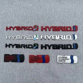 HYBRIDNÍ HYNERGY DISK odznak auto stickersside fender kufru dekorativní logo pro Toyota Camry Ray Fit vozidla, modifikace těla Obrázek