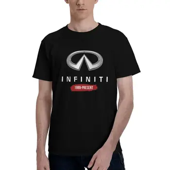 Infiniti Módní Tričko Potištěné Bavlněné Pánské T-Shirt Muži Topy Legrační Krátký Rukáv Tee Obrázek