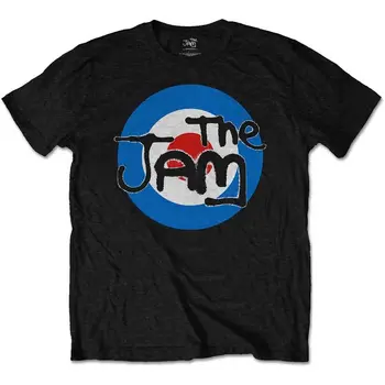 Jam Paul Weller Logo Černé Oficiální Tričko T-Shirt Pánské Unisex Obrázek