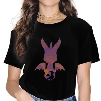 Je opět Nezbytné, Kawaii Dívky Ženy T-Shirt Spyro the Dragon Hra Blusas Harajuku Neformální Krátký Rukáv Vintage Topy Obrázek