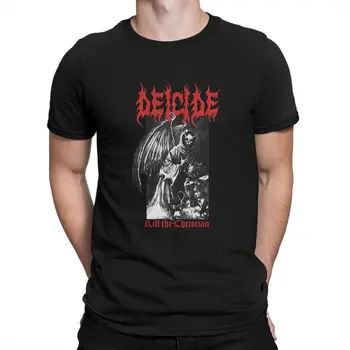 Kapela Heavy Metal Tričko Pánské 100% Bavlna Módní T-Shirt Crewneck Deicide Tričko Krátký Rukáv Oblečení Dárek Obrázek