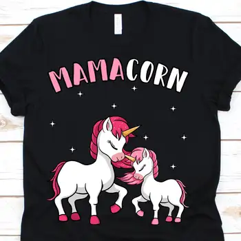 Mamacorn Tričko Jednorožec Den Matek Máma Pro Mama Matka Obrázek