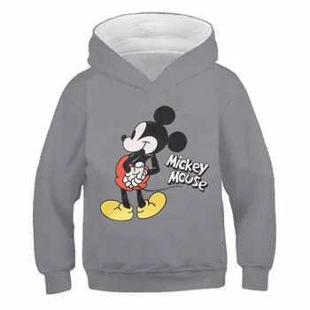 Mickey Mouse Podzim Nové Děti Kabáty trička Dětské Dívky Dlouhý Rukáv Děti Mikiny Chlapci Mikiny T košile Oblečení Obrázek