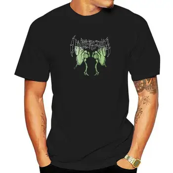 Motýl, Lebka, Punk Tričko Nadrozměrné Darkthrone Grafické Tisky Gothic Trička Unisex Hip Hop 100% Bavlna Letní Streetwear O-Krk Obrázek