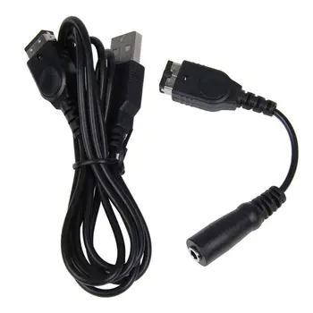 Nabíječku, Kabel A Sluchátka 3,5 MM Jack pro Sluchátka Adaptér kabel Kabel Pro Nintendo Gameboy Advance GBA SP Obrázek