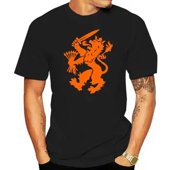 Nizozemský Fotbalový Retro Národní Tým Holandska Krátký Rukáv T-Shirt Obrázek