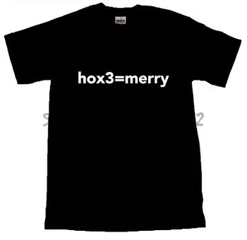 nové summmer Veselé Vánoce hox3 Pánské T-SHIRT módní medusa tričko pánské top tees Obrázek