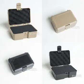 NOVÝ STYL FMA Taktické Malý Plastový Box Pouzdro pro Příslušenství BK/DE TB1356 Obrázek