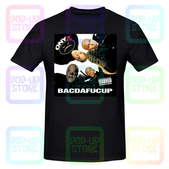 Onyx Bacdafucup Tour Rap Hip Hop Nwa Deathrow Tričko T-shirt Tee Měkké Ležérní Sestřih Streetwear Obrázek