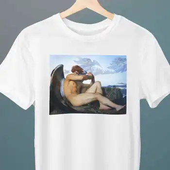 Padlý Anděl Alexandre Cabanel T Shirt Art Cool v pohodě Jí Ho Milenec Obrázek