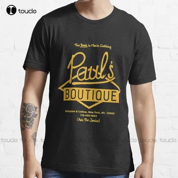 Paul'Sx Boutique Nejlepší V pánského Oblečení. Diamond Logo (Zlato) T-Shirt T-Košile Na Zakázku Aldult Teen Unisex Módní Legrační Nové Obrázek
