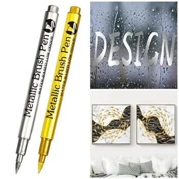 Podpis Pero Bez Zápachu Graffiti Marker Světlé Barvy DIY Kreativní Kovový Marker Pen Podpis Pero Obrázek