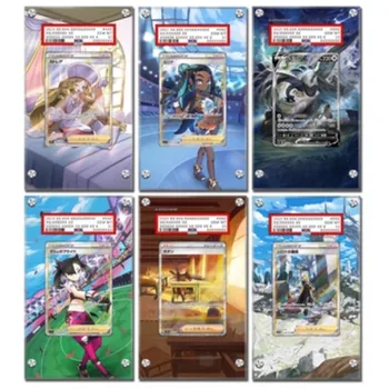 Pokemon/PTCG PSA Klientů Karta Rozšířené Karta Akrylové Karty Brick Kartu, Zobrazení Stojan Zobrazuji Stát, a to Včetně Karty Tři Vlny Obrázek