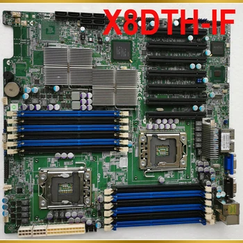 Pro Supermicro Server základní Deska Xeon Řady 5600/5500 DDR3 SATA2 PCI-E 2.0 Dual-Port Gigabit Ethernet IPMI X8DTH-POKUD Obrázek