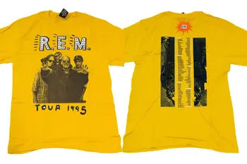 REM Kapela Turné 1995 T-shirt Monster Tour Aneurysma '95 Turné Obrázek