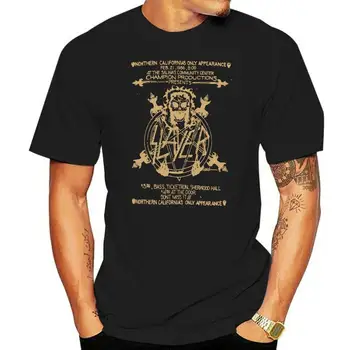 Slayer Oznámení 1986 Holky Juniors Grey T Shirt Metal Nový Oficiální Reedice Obrázek