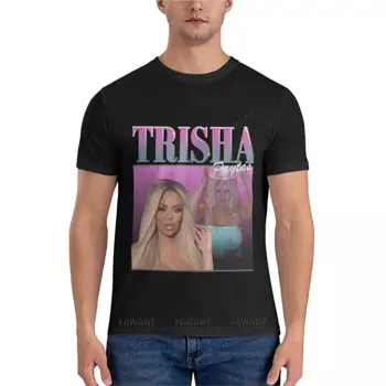Trisha Paytas Klasické T-Shirt mens t košile zvířecí tisk košile pro kluky custom t shirt značky t-shirt muži bavlna teeshirt Obrázek