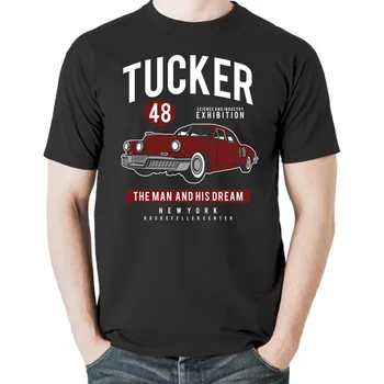 Tucker 48 New York Auto Člověk a Jeho Sen T Shirt Tee Košile Dárek Nové dlouhé rukávy Obrázek