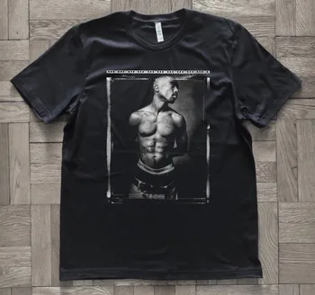Tupac Unisex T-shirt ( Bella Canvas) dlouhé rukávy Obrázek