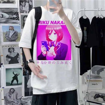 typickým nevěsta Tee muži manga, anime t-košile mužské návrhář y2k harajuku oblečení Obrázek