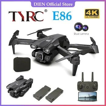 TYRC XK E86 Nové Pro HD 4k Drone Fotoaparát s Vysokým Režimu Hold Skládací Mini RC WIFI Letecké Snímkování Quadcopter Vrtulník Hračky Obrázek