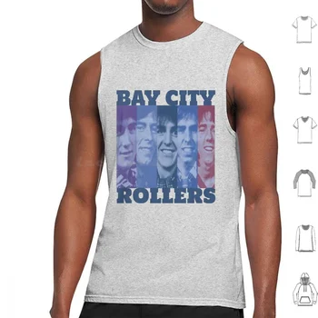 Vtipné Dárky Bay City Rollers Dárek Pro Hudební Fanoušky Tank Topy Tisk Bavlny Vtipné Bay City Rollers Pro Hudební Fanoušky Bay Obrázek
