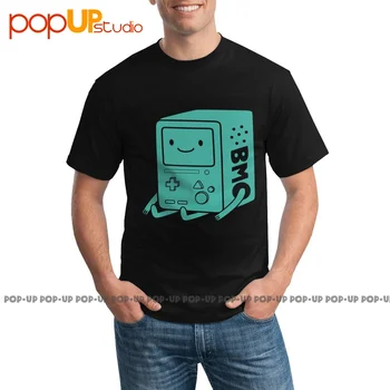 Vzácné Bmo Malý Modrý Robot T-shirt Denní Módní Vysoce Kvalitní Tričko Obrázek