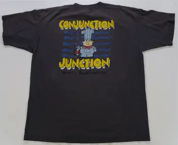 Vzácné VTG School House Rock Spojení Junction, Co je Funkce T Košili 90 XL Obrázek