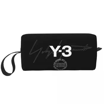 Y3 Yohji Yamamoto Velký Make-up Bag Kosmetické Pouzdro Cestovní Kosmetické Tašky Y-3 Skladování Taška pro Ženy Obrázek