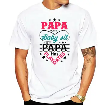 Šťastný Den Otců Táta nemá dítě sedět tatínek hrál data - T-Shirt Obrázek